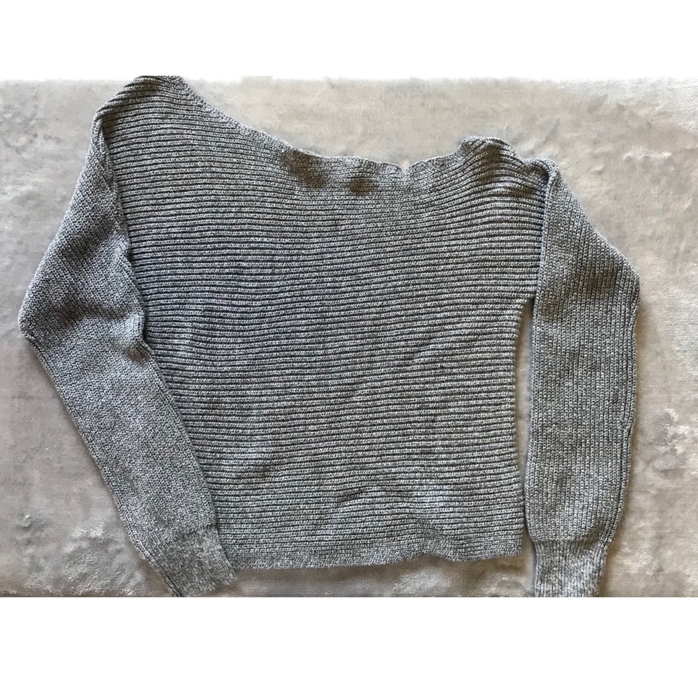Off the shoulder sweater
